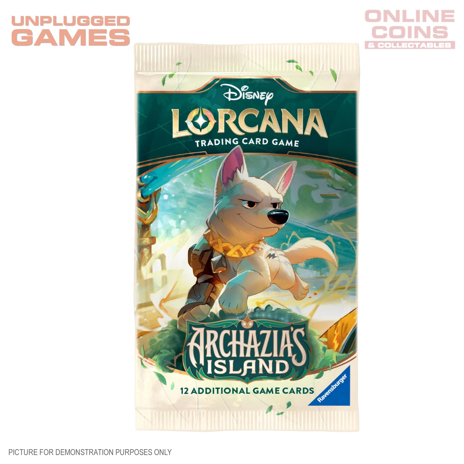 Disney Lorcana Series 7 Archazia's Island - SEALED SINGLE BOOSTER PACK